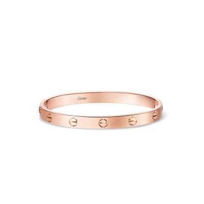 CARTIER LOVE BRACELET, CLASSIC MODEL, BRUSHED B6079917